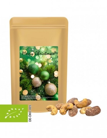 Bio Zimt-Mandel Vanille-Cashew Mix, ca. 80g, Standbeutel Midi