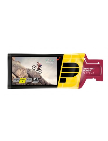 Powergel mit Etikett - Fruit