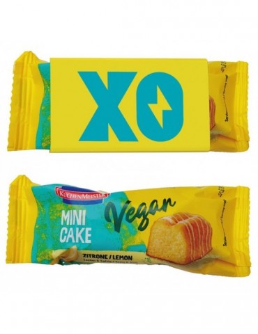 Mini-Cake im Werbeschuber...