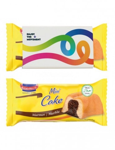 Mini-Cake im Werbeschuber