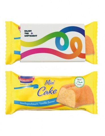 Mini-Cake im Werbeschuber