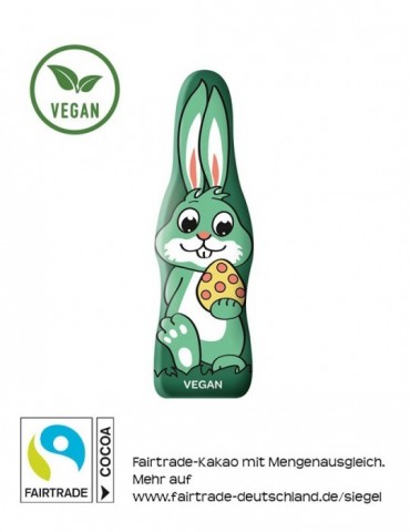 Vegane Relief-Osterhase