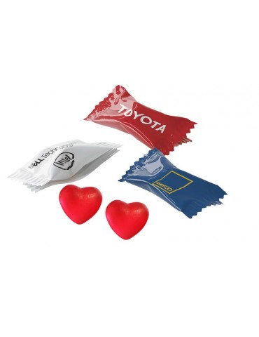 Herz-Bonbon im Tütchen