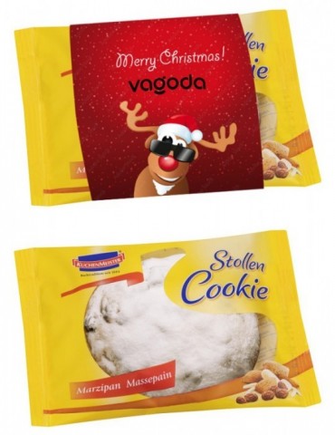 Stollen-Cookie mit Banderole