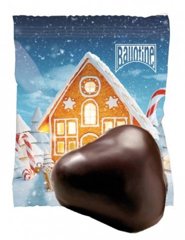 Lebkuchenherz im Tütchen