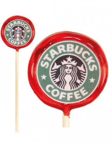 Lutscher mit bedruckter Oblate