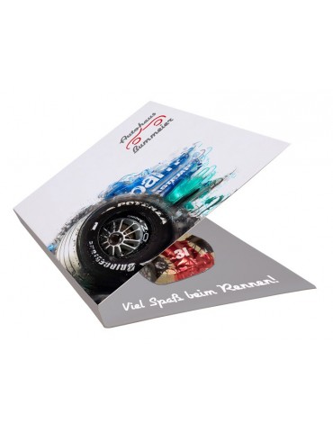 Umschlag A7 für Schokofigur