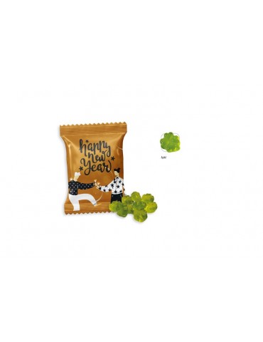 Fruchtgummi Kleeblatt Werbetüte