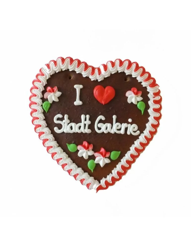 Lebkuchen Herzen mit Logo-garantiert in Erinnerung bleiben