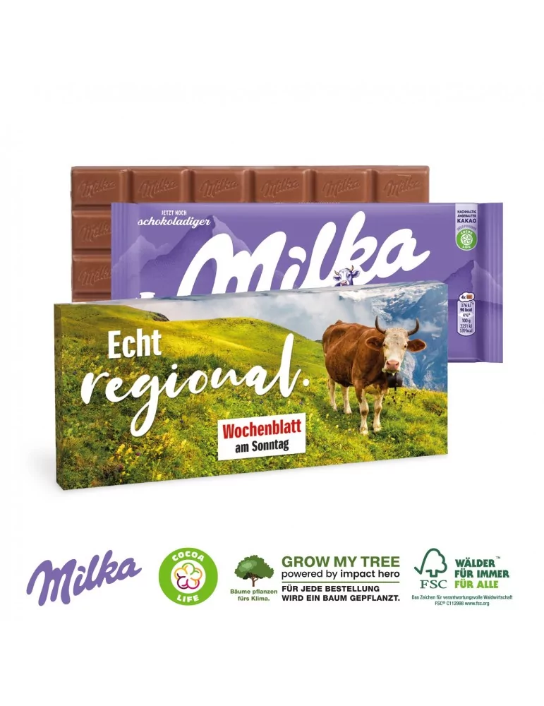MILKA SCHOKOLADENTAFEL